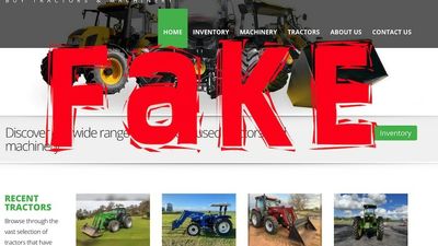 Fraudsters use real ABNs on their sham sites. Here's what we can learn from tractor scammers about how to spot a fake