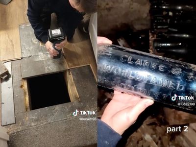 Man discovers 200-year-old liquor in ‘secret’ cellar hidden beneath floorboards