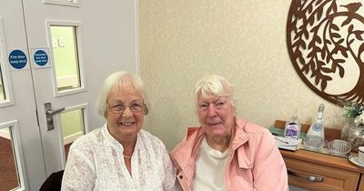 Neighbours who were separated when married are 'joined at the hip' after 60-year reunion