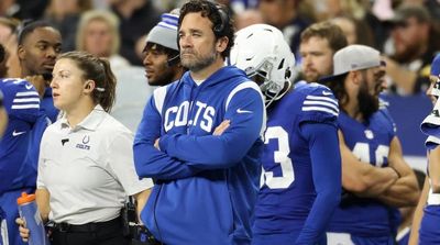 Colts’ Jeff Saturday Admits Clock Management Mistake on ‘MNF’