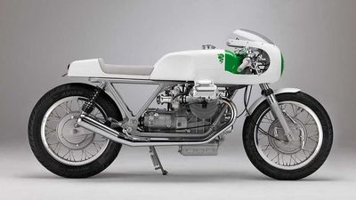 Simplicity Meets Sophistication: Alfa Romeo-Painted Moto Guzzi SP1000