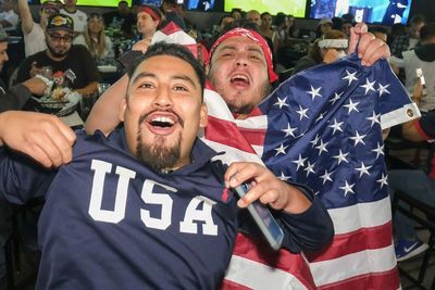 Watch USMNT fans from around the United States go nuts celebrating Christian Pulisic’s incredible World Cup goal