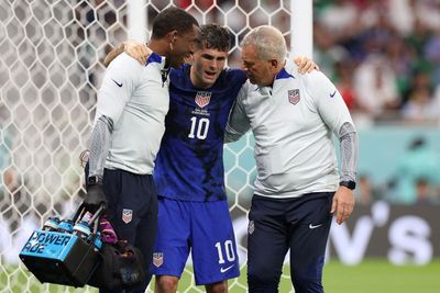 Christian Pulisic taken to hospital after sustaining injury whilst scoring USA winner against Iran