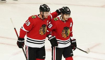 Blackhawks put Patrick Kane, Jonathan Toews on first line together: ‘Let’s try it’