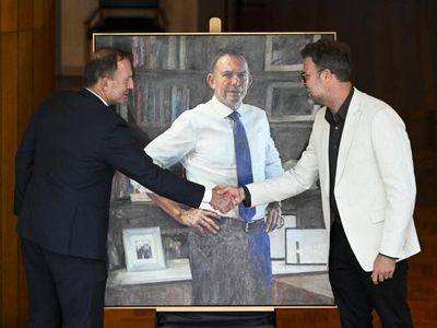 Brush with immortality for ex-PM Abbott