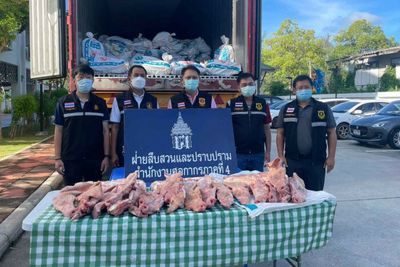 12 tonnes of smuggled pork cuts seized in South