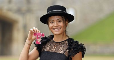 Emma Raducanu ‘extremely grateful’ for MBE after meeting King at Windsor Castle