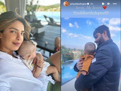 Priyanka Chopra's post on her brother Siddharth and daughter Malti Marie's pic is too cute