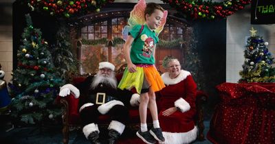 Kids and carers jump for joy at Variety Children's Charity Christmas bash