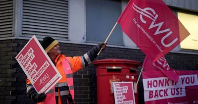 All the dates Royal Mail workers will be on strike before Christmas