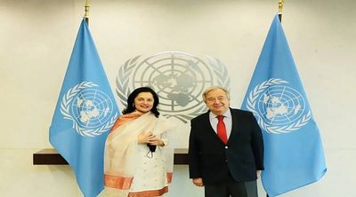 India's Envoy At UN Ambassador Kamboj Meets UNSG, PGA Ahead Of December UNSC Presidency