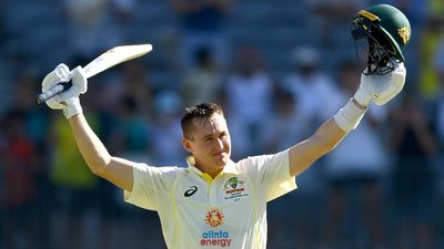 Marnus Labuschagne hits fine century as Australia take control against the West Indies on day one of first Test