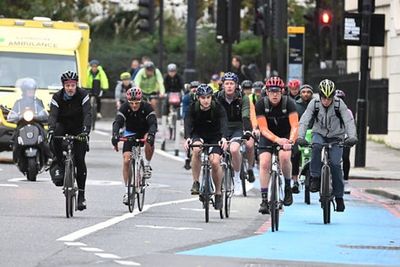 Cycling up 40% as Londoners get on bikes and ride