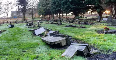 'Devastating' spate of vandalism at County Durham cemetery as 36 graves knocked over or damaged