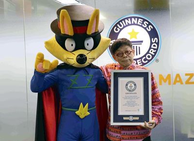 'Kaiketsu Zorori' sets Guinness World Record