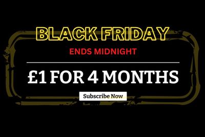 Today is your LAST CHANCE to subscribe at one pound for four months