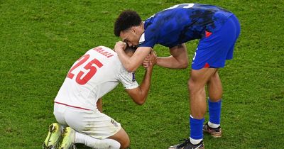 Ex-Everton defender Antonee Robinson shows true colours with gesture after USA win over Iran