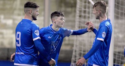 Young guns fire Dungannon Swifts II to victory over Larne Olympic