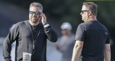 Matt Rhule on Panthers not drafting a top QB: I wasn’t the GM, I didn’t make the picks