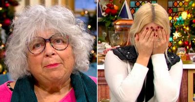 Miriam Margolyes leaves Holly Willoughby mortified as she swears on This Morning