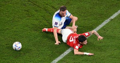 Jordan Henderson and Neco Williams moment spotted in Wales vs England World Cup clash