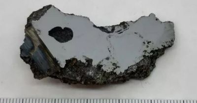 Two never-before-seen minerals found inside giant meteorite that fell to Earth from space