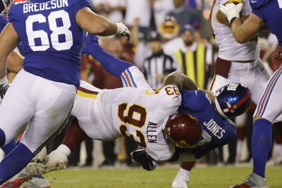 Jonathan Allen knows the key to stopping the Giants begins with Daniel Jones