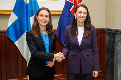 Prime ministers Jacinda Ardern and Sanna Marin deny meeting because they’re ‘both women of a similar age’