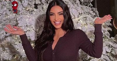 Kim Kardashian shows off NINE Christmas trees in her $60M mansion's 'magical' bathroom