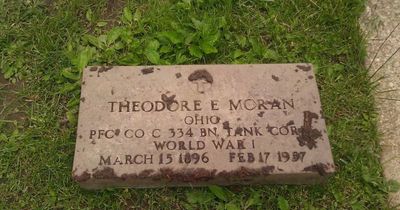 Woman discovers lost WW1 gravestone for tank corporal while digging up garden