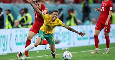 St Mirren star Keanu Baccus helps Australia reach World Cup last 16 after incredible win over Denmark