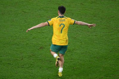 Australia reach World Cup last 16 and send Denmark home