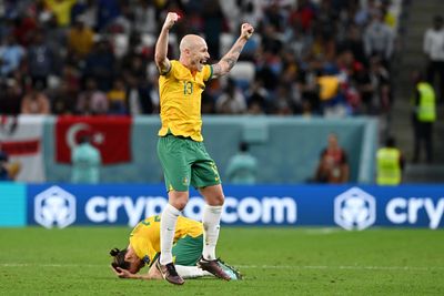 Australia upset Denmark 1-0 to earn World Cup last 16 spot