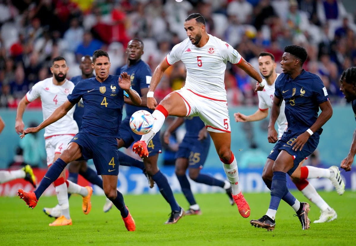 France vs Tunisia player ratings Raphael Varane and…