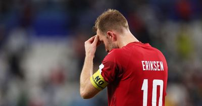 Manchester United World Cup trio's nightmare day as Christian Eriksen devastated and Raphael Varane struggles