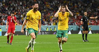 Australia stun disappointing Denmark to claim surprise World Cup 2022 last 16 place