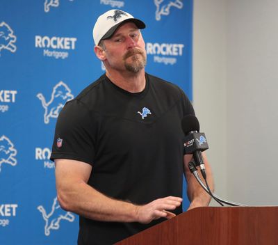 Detroit head coach Dan Campbell doesn’t want focus on the Lions playoff possibilities