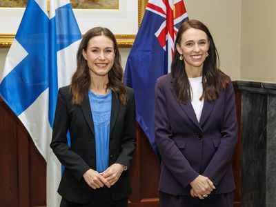 Jacinda Ardern and Sanna Marin shut down a reporter's sexist question about their ages