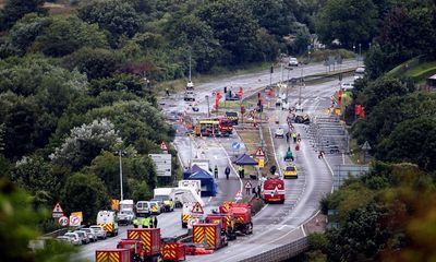 Shoreham air crash: coroner apologises over long wait for inquest