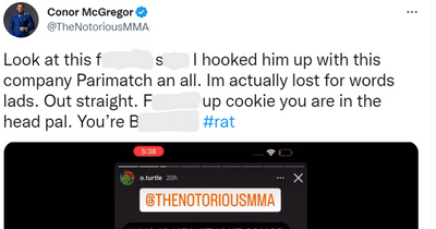 Conor McGregor says Artem Lobov is 'F***** up in the head' in latest social media tirade