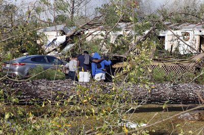 Tornadoes fueled by high temperatures rip through Southern communities