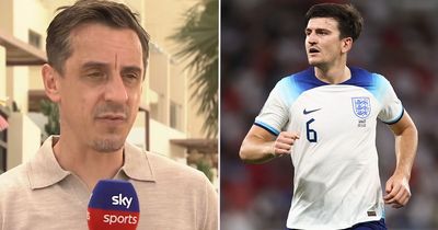 Gary Neville issues "unforgiving" warning to Harry Maguire amid England revival
