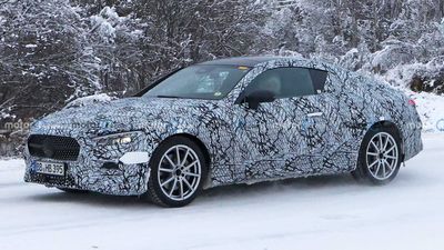 Mercedes-Benz CLE-Class Spy Shots Show Coupe With Plug-In Powertrain
