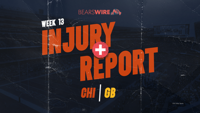 Bears Week 13 injury report: Six players sidelined in Wednesday practice