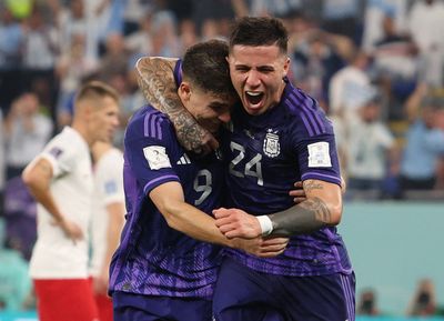 Argentina coast past Poland 2-0 to top World Cup Group C