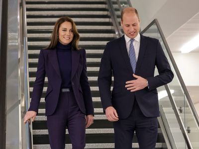 Prince William and Kate Middleton praised as ‘power couple’ over matching suits for first Boston appearance