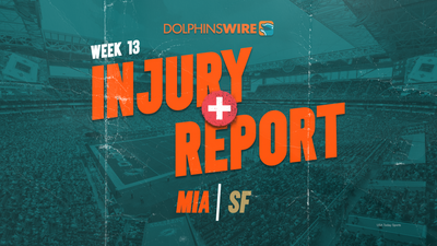 Dolphins list 13 players on first injury report ahead of 49ers game