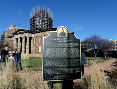 Obama historical marker now at Illinois' Old State Capital