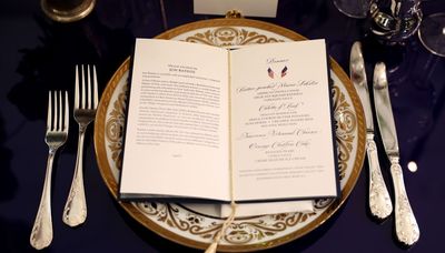 Behind the scenes: A peek at the decor, the menu at Biden state dinner for French President Macron