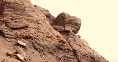 Extraterrestrial fan claims to have found toppled 'ancient alien statue' on Mars